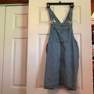 Blue Jean Overalls Dress XL